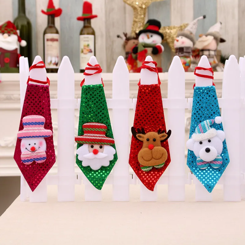 

Christmas Decorations,20cm Cartoon Old Man Snowman Elk Sequin Tie,Children’s Gifts,New Year's Supplies,Christmas Tree Ornaments,
