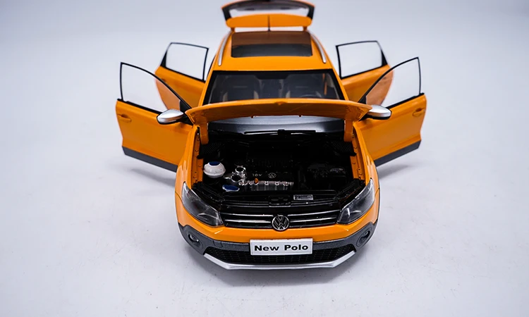 Высокая тщательная 1:18 VW 2012 2013 POLOGTI сплав модель автомобиля статические металлические модельные автомобили оригинальная коробка для подарков коллекция