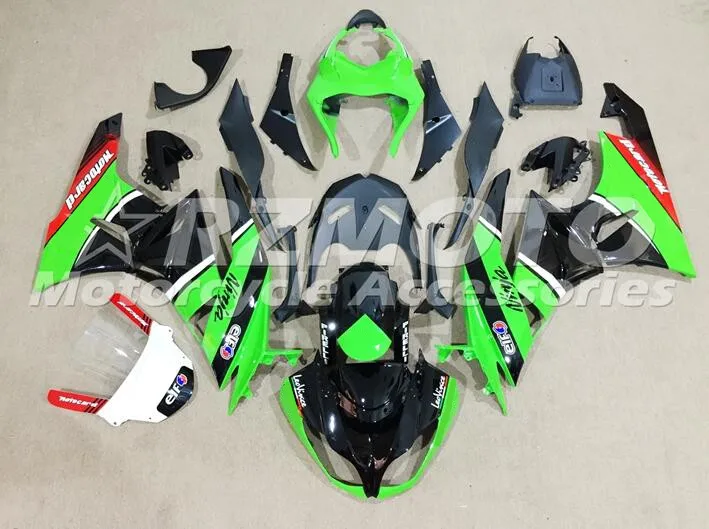 

Новый ABS весь обтекатель наборы пригодный для Kawasaki ZX6R ZX-6R ниндзя 636 2009 2010 2011 2012 09 10 11 12 кузов комплект с бюстгальтером цвета: зеленый, красный