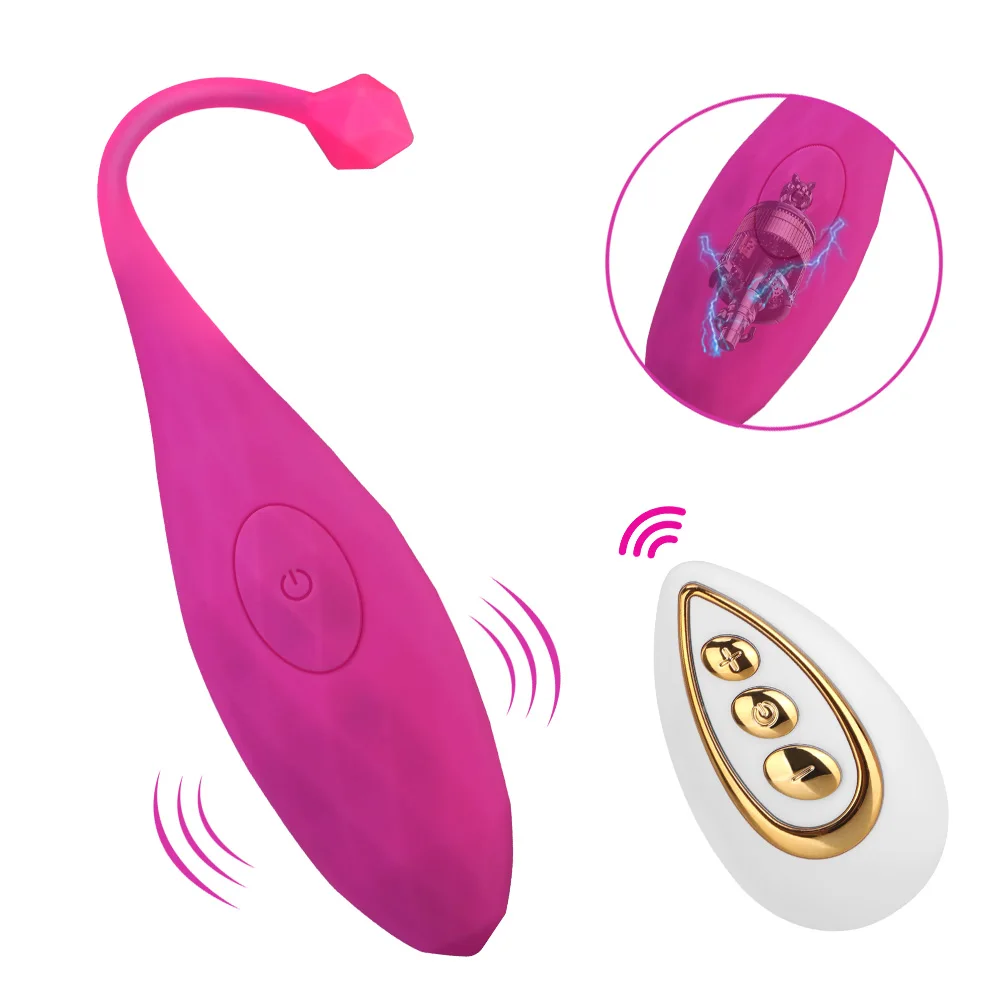 

Vibrator for Women Vagina G-ponto Buceta Massageador Sem Fio Controle Remoto 10 Modo Feminino Vibrador Ovo Silicone