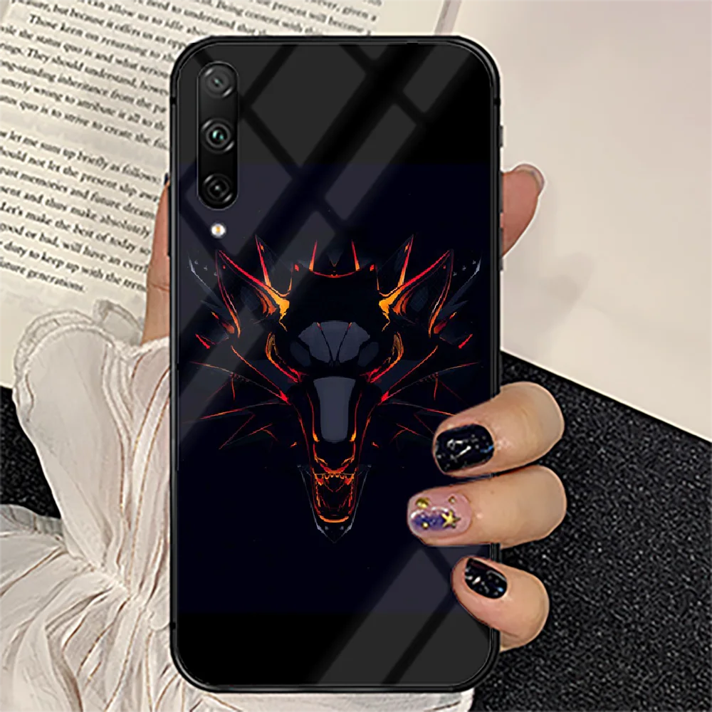 

Chinese Dragon Luxury Phone Tempered Glass Case Cover For huawei honor 7 8 9 10 20 A X S lite i pro Hoesjes Black Etui Silicone