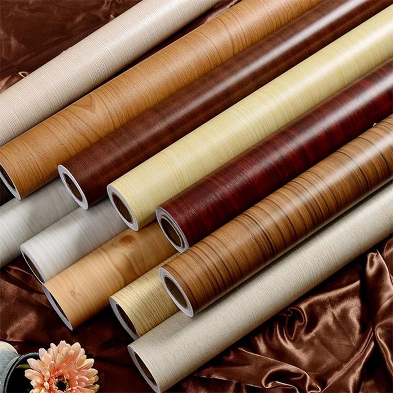 5M Wallpapers Living Room Decor Self Adhesive Wallpaper Waterproof Film Oil-proof Kitchen Cabinet Desktop Renovation Sticker | Дом и сад