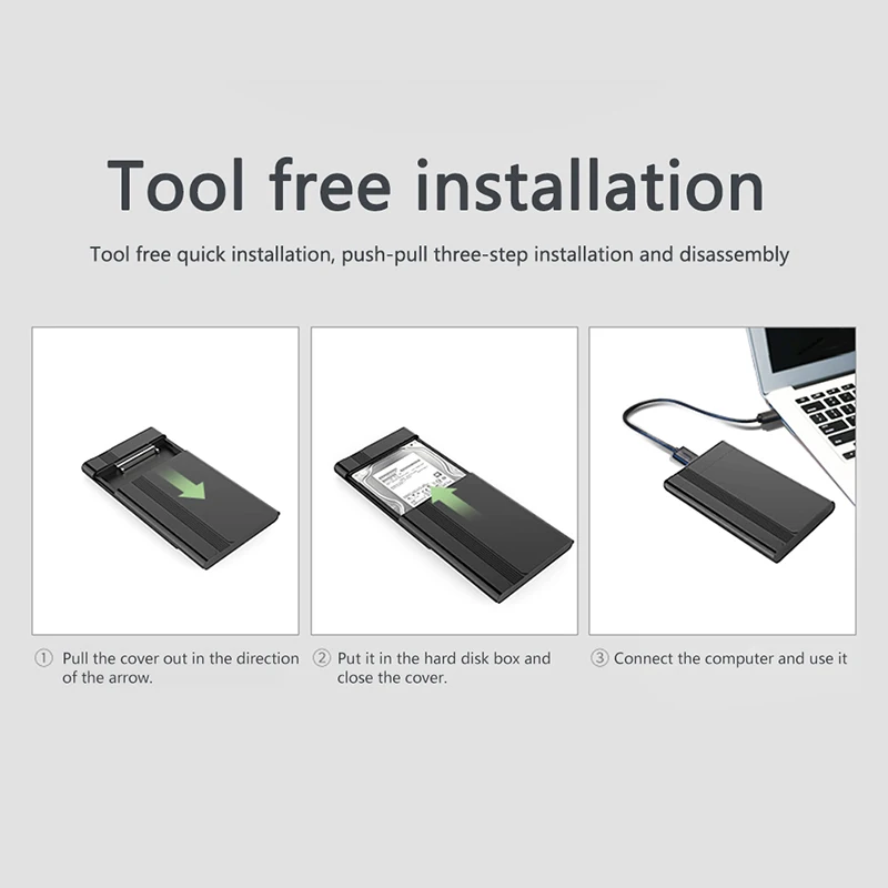 USB3.0 коробка для мобильного жесткого диска SATA Серийный порт 1G вторая передача