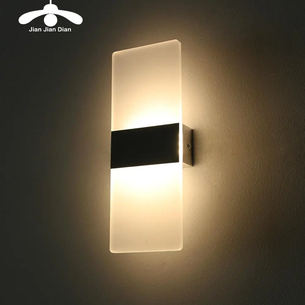LED Wall Light Lamp 5W Modern Indoor Lighting Fixture Bedroom Living Room Hallway Corridor Stairs Home Decoration 220V 230V 240V | Лампы и