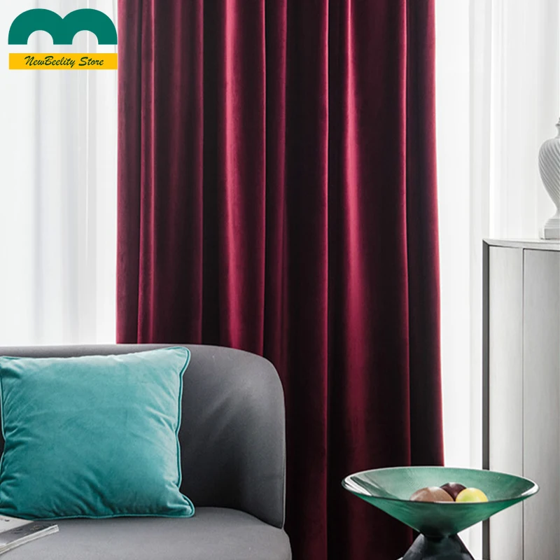 Рождественские бархатные занавески для гостиной спальни оконные балкона театра