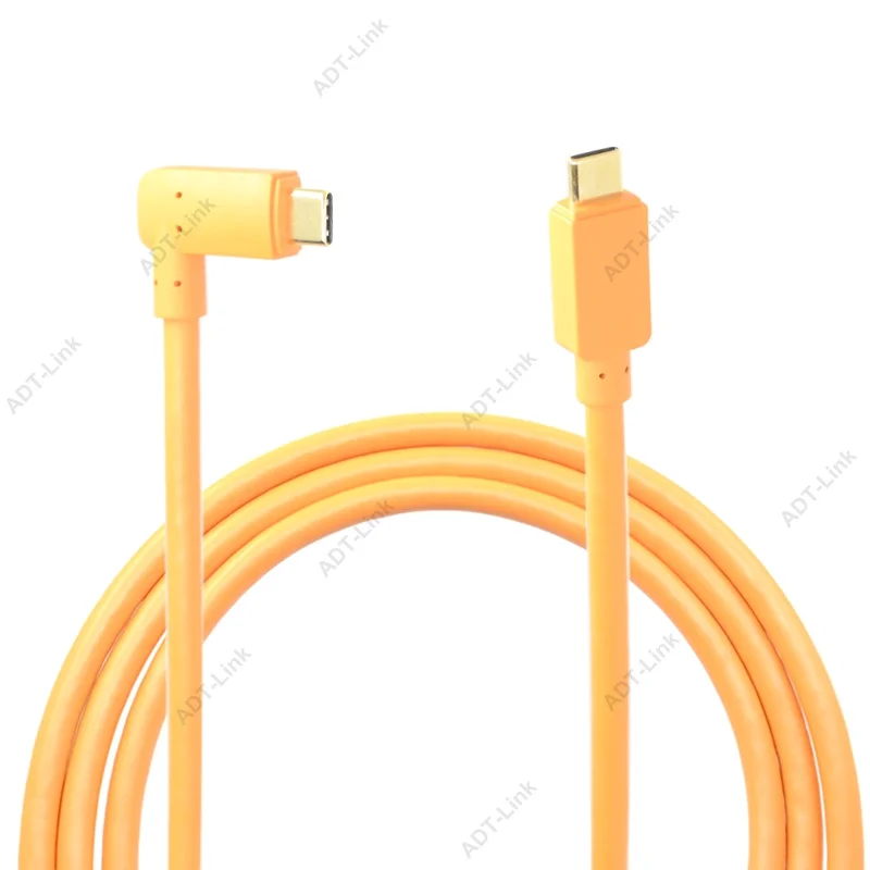 USB 3.0 type-C to Type-c Camera cable 3m 5m 8m 10m For SONY a7m3 R3 nikon z6 z7 Canon RP Fuji gtx-50r Macbook USB-C Angled | Электроника