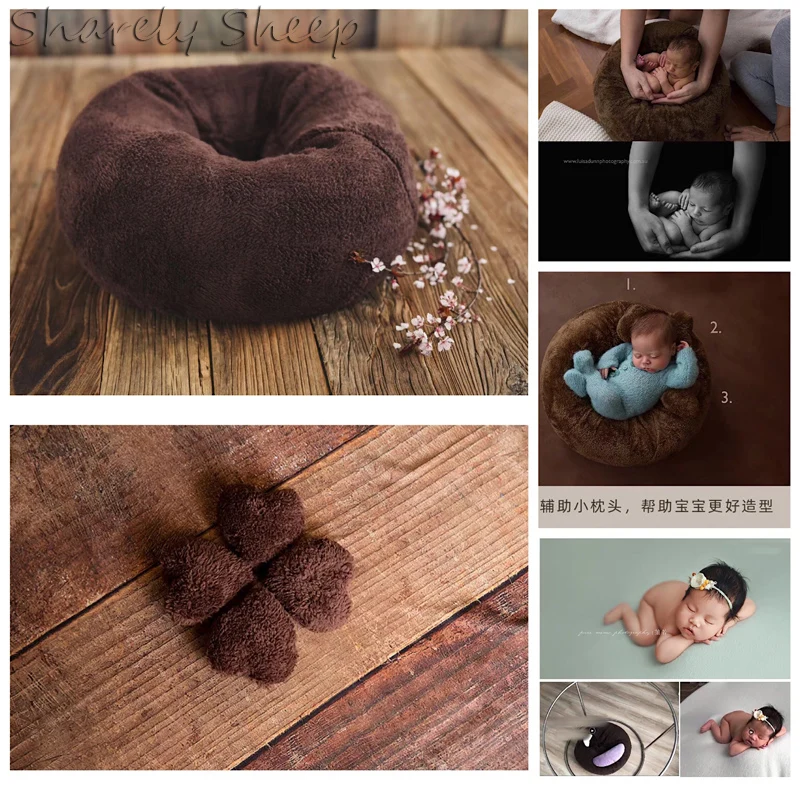 Детское Кресло мешок для фотосъемки новорожденных с наполнением студийной