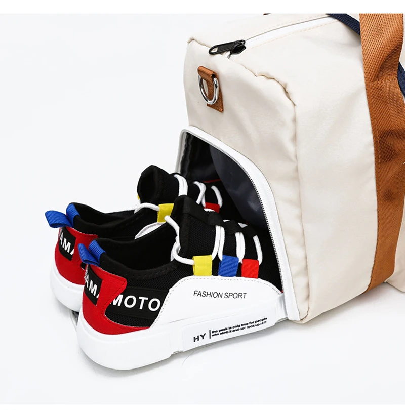 PINK Multifunctional Sport Bag 2021 high capacity Sports Crossbag Fitness Training Backpack Dry Wet Separation Shoes Bags