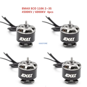 124 шт. 2020 Новый EMAX ECO 1106 2  3S 4500KV 6000KV CW бесщеточный двигатель для FPV гоночного дрона набор рамок зубочисток самолета