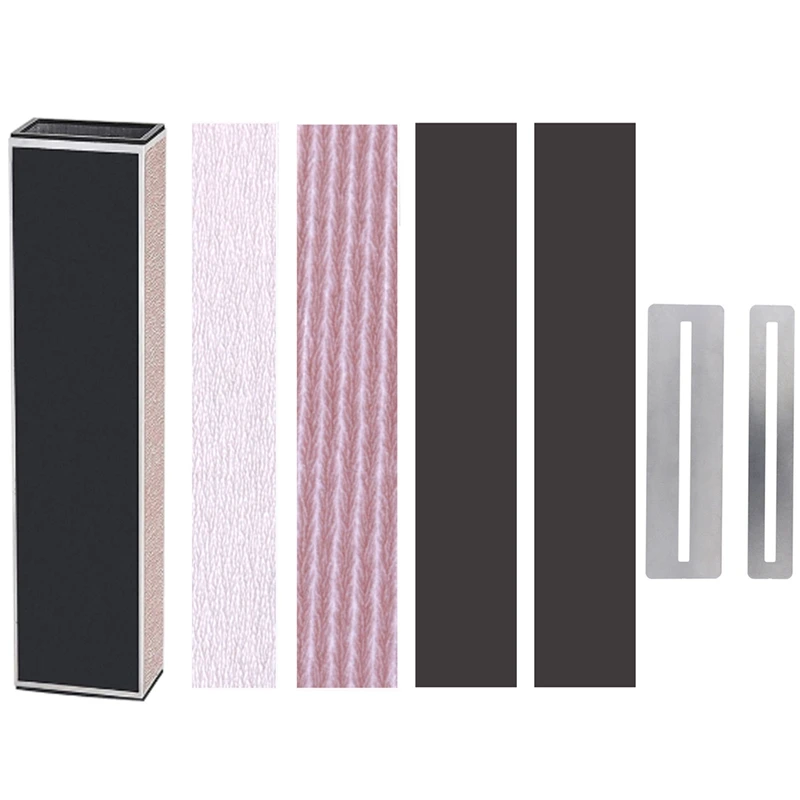 

Guitar Fingerboard Guard Protector Fret Leveling Sanding Beam with Sandpaper,Musical Instrument Luthier Tools