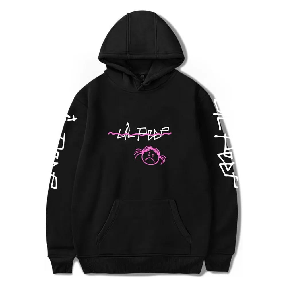Толстовка с капюшоном для мужчин и женщин Lil Peep Hell Boy пуловер в стиле хип хоп