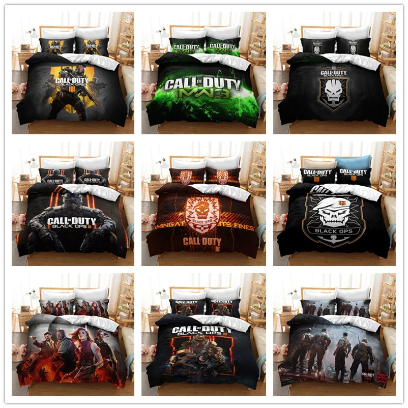 Вызова долг игра 3D печатных Постельное белье пододеяльник одеяло/одеяло