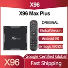 Приставка Смарт-ТВ X96 Max Plus, Android 9,0, 4 ядра, 8 к, 24 кс