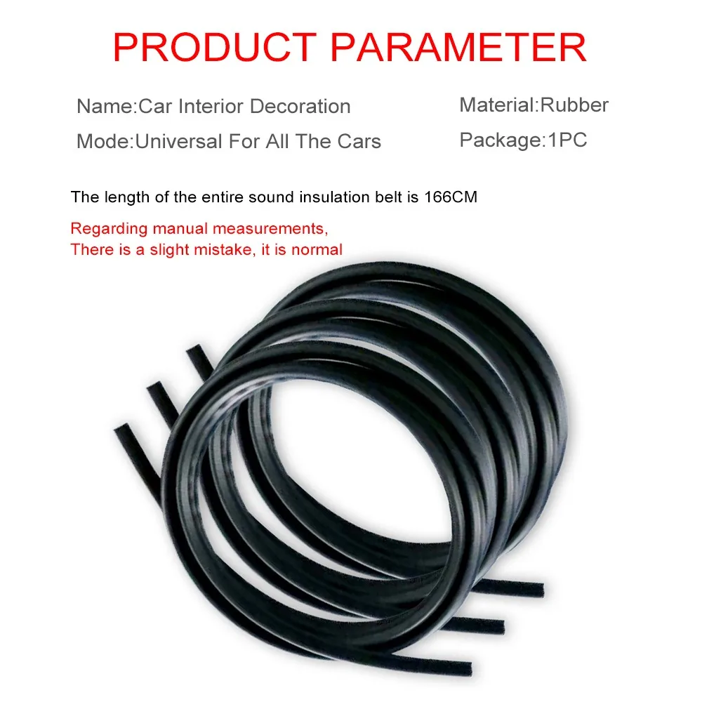 Автомобильная резиновая уплотнительная лента 1 6 м уплотнительные ленты для