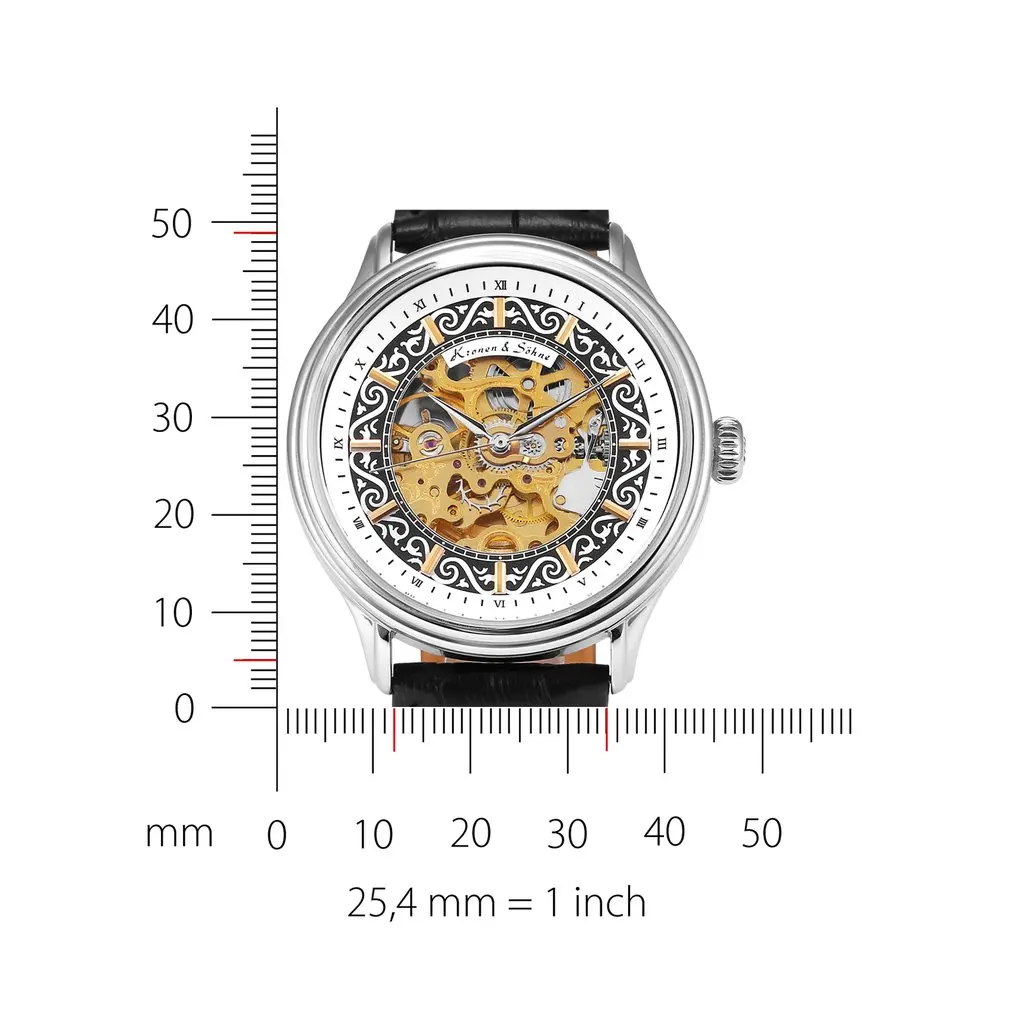 KS Royal мужские часы Топ бренд класса люкс полые Horloge само ветер синий кожаный