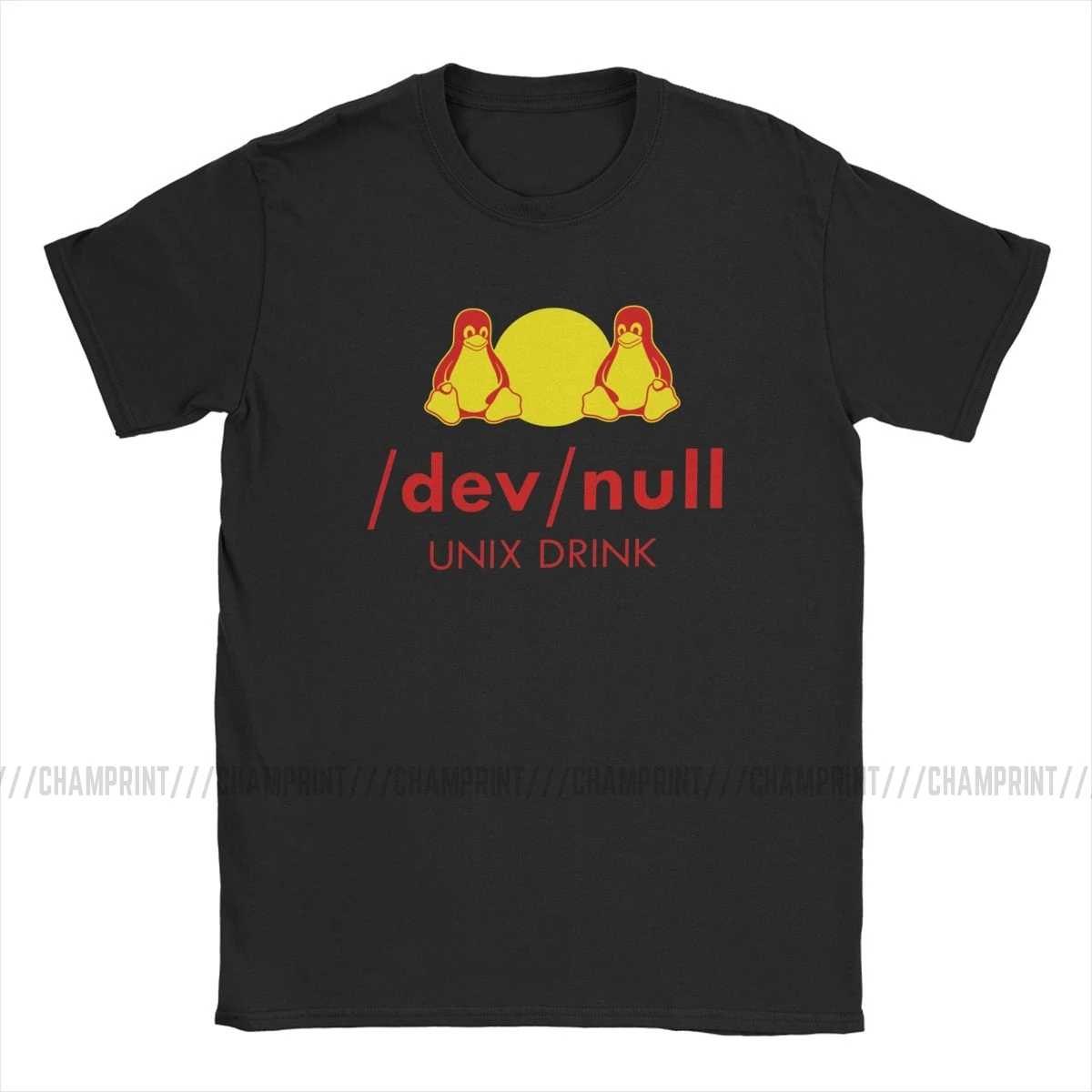 Dev Null T-Shirts Men Arch Linux Tux Programmer Computer Developer Geek Nerd Casual Tee Shirt Round Neck T Gift Idea Tops | Мужская