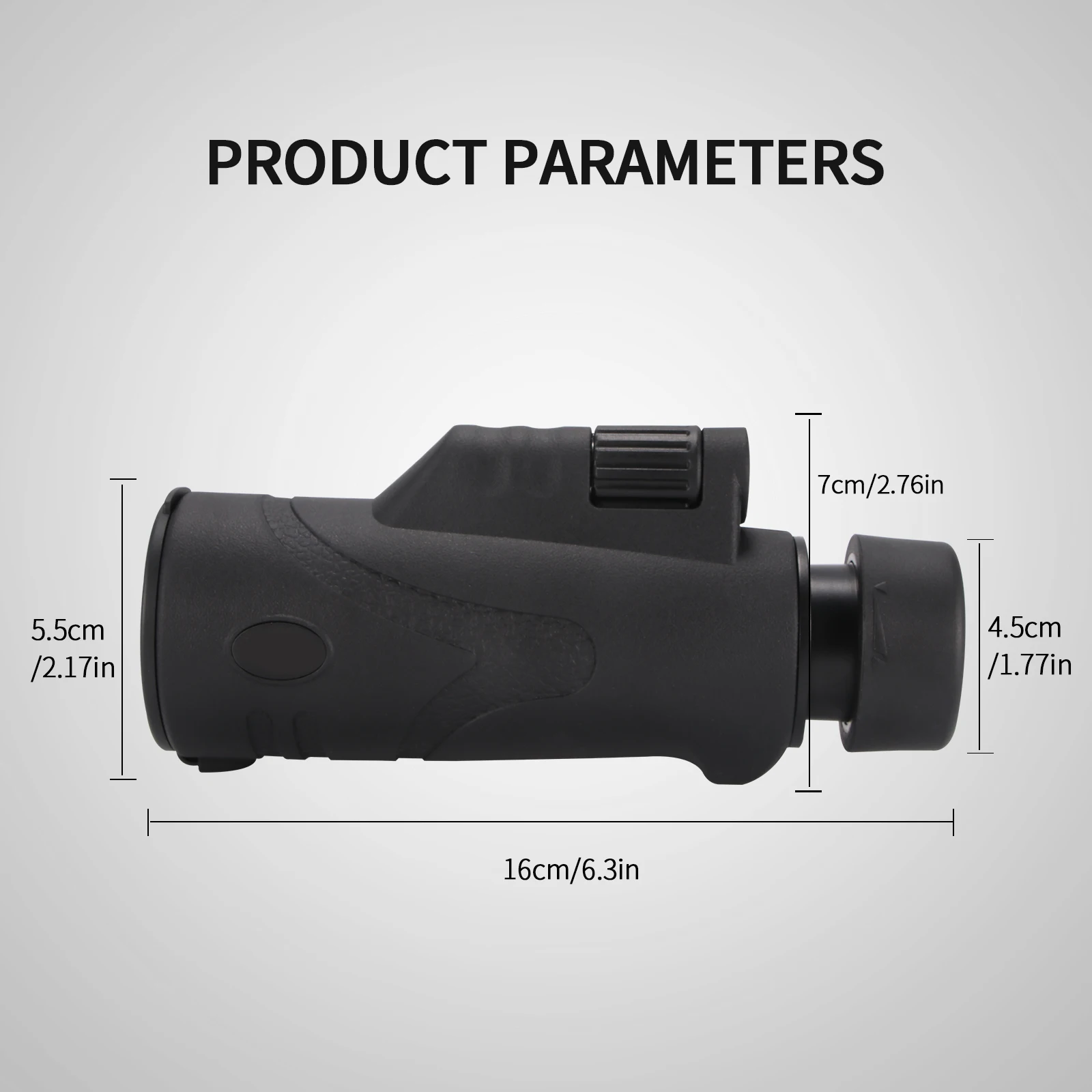 

10x42 Powerful Monocular Telescope Optional Tripod And Smartphone Holder Suitable For Hiking And Camping Waterproof Telescopio