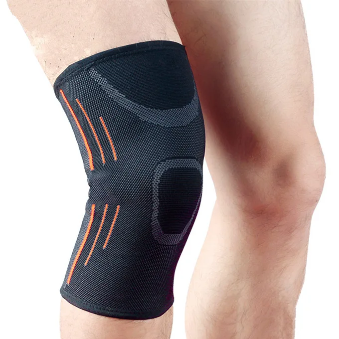 

Gym Knee Pad Sport Safety Fitness Kneepad Elastic Knee Brace Support Gear Patella Running Basketball Volleyball Tennis Protector