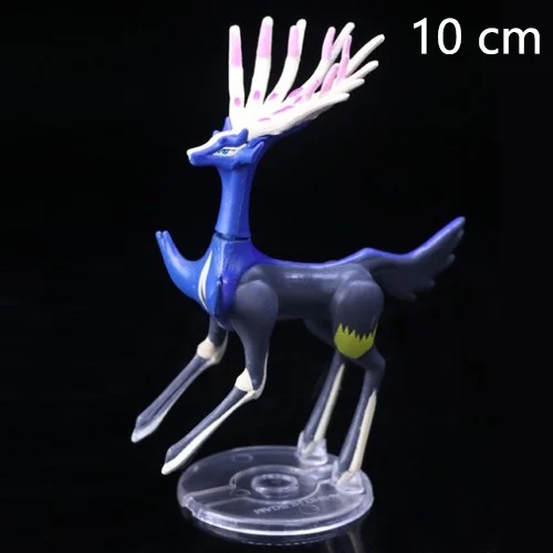 10cm Большой размер X Y Hydreigon Entei Genesect Raichu pika аниме экшн& toyp Покемон Фигурки Коллекция Модель игрушки подвижная база - Цвет: 10cm