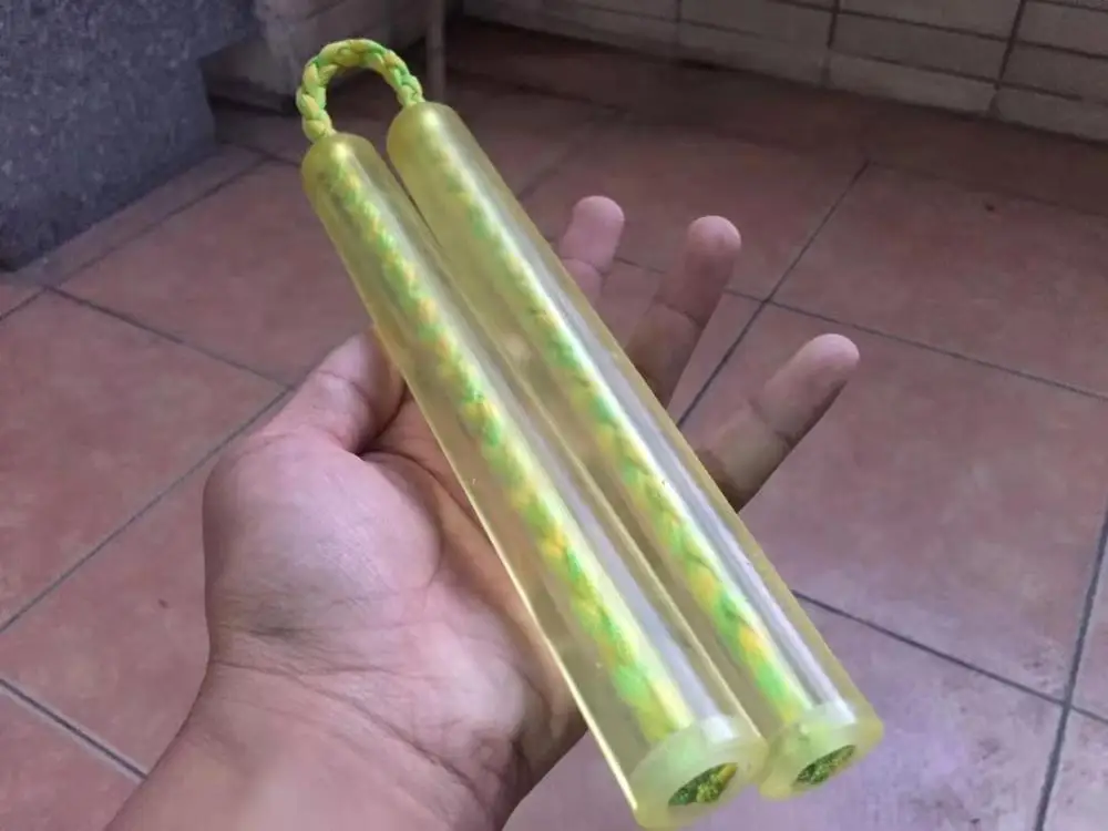 Новинка 2020 года! Новый говяжий сухожилия Nunchakus Оксфорд полиэстер резина пластик