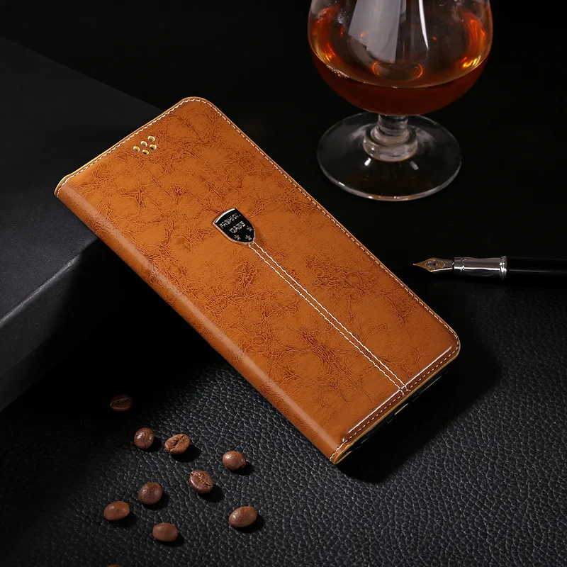Кожаный чехол-книжка для Wileyfox Spark / Plus Swift 2 X | Мобильные телефоны и аксессуары