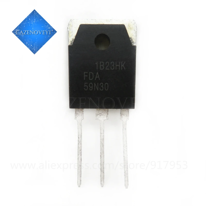 

5 шт./партия FDA59N30 59N30 TO-247 59A 300V Новая оригинальная фотография