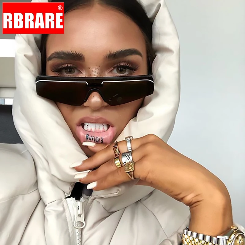 Квадратные Солнцезащитные очки RBRARE женские роскошные сиамские солнцезащитные