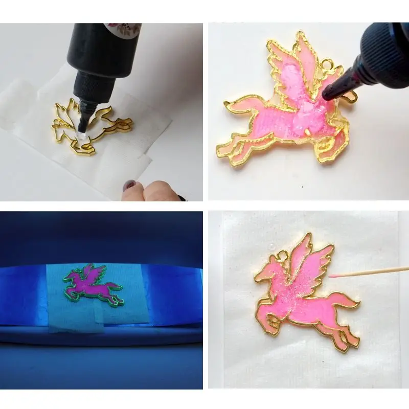 

UV Resin Ultraviolet Cure Sunlight Activated UV Hard Glue Resin Jewelry Making 53CB