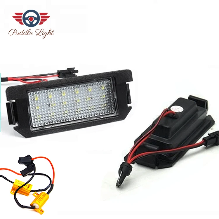 2x 18SMD светодиодный свет номерного знака для Hyundai Tiburon Coupe I10 I20 Veloster FS XG 30 Terracan hp Genesis Coupe