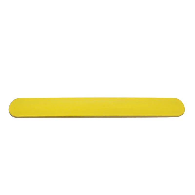 Yellow 2 шт чистый цвет выбор Гибкая стяжка детский браслет девушка браслет для мальчика вечерние подарок на праздник браслет - Окраска металла: Yellow