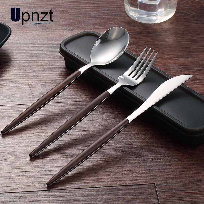 3 шт набор посуды для путешествий походный столовых приборов Еда класс 304