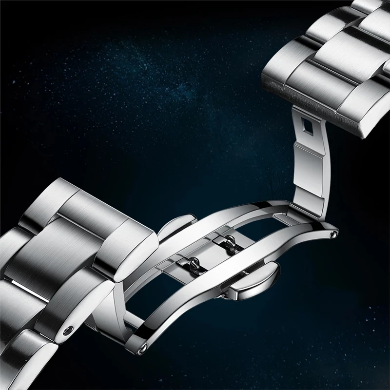 2021 LIGE новые часы Мужские автоматические механические Tourbillon модные спортивные