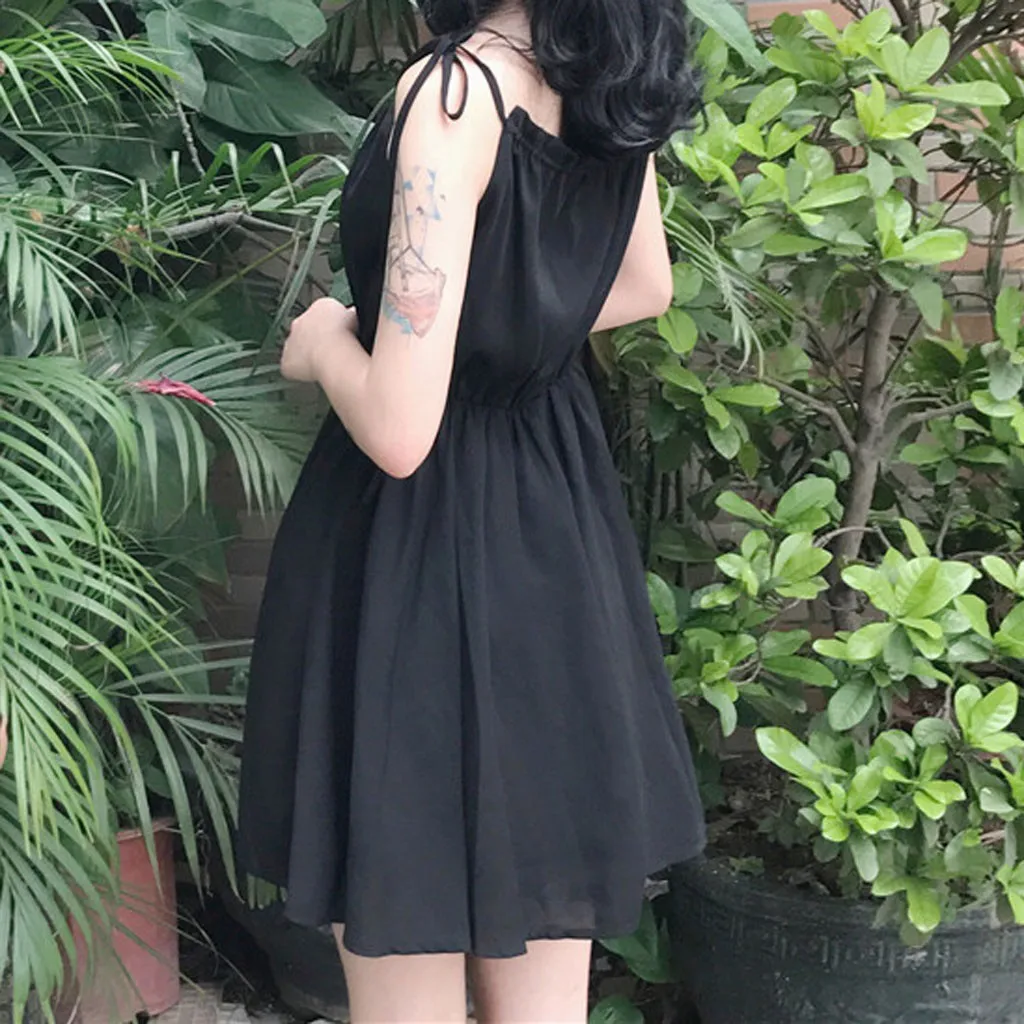 Сексуальное женское Короткое мини-платье летнее пляжное сексуальное платье