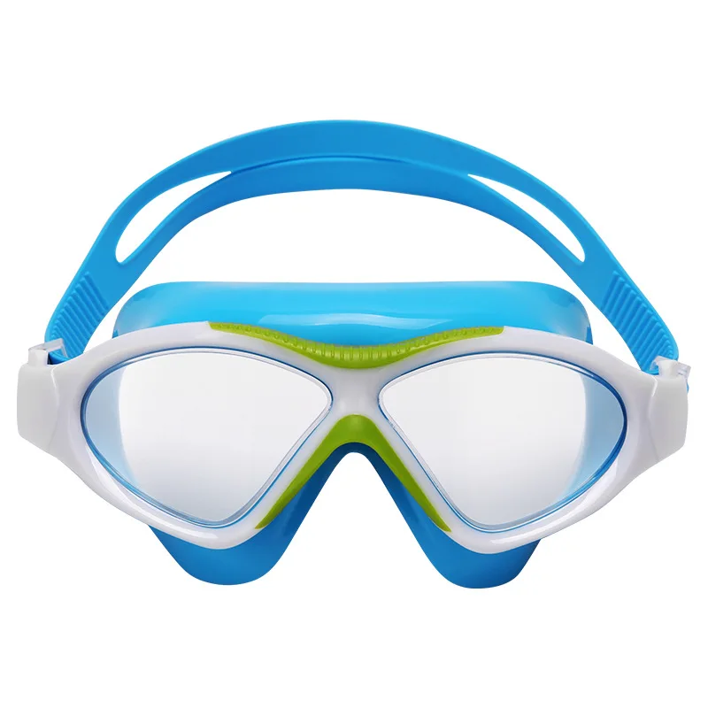 Детские плавательные очки HD противотуманные водонепроницаемые с большой