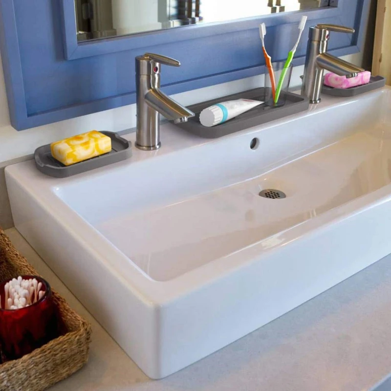 Губка держатель Кухонная Раковина Органайзер лоток для губки дозатор мыла