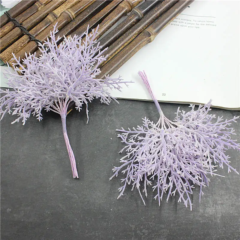 10 пьезы растений искусственно баратас хохас де Navidad jarrones para Decoracion del hogar Accesorios nupciales de la boda de