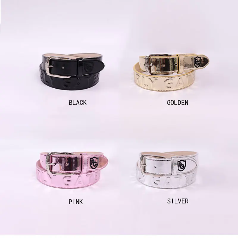 Unisex Golf Sports Leisure Belt Alloy Buckle Fashion Leather Belt Luxury Golf Accessories Free Shipping