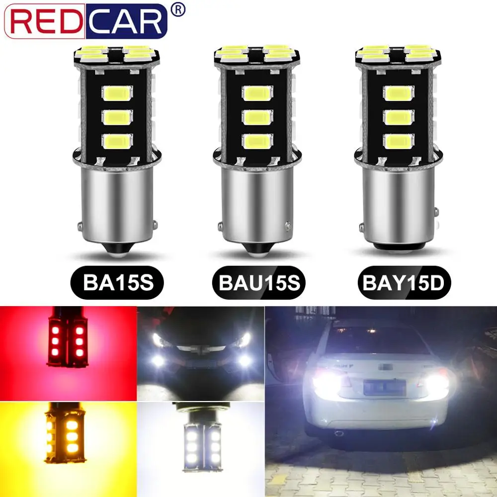 

Сигнальная лампа 1156 P21W BA15S BAU15S PY21W, светодиодная лампа 1157 BAY15D P21/5W T20 Led 7440 W21W 7443 W21/5W T25 3156 3157, 2 шт.