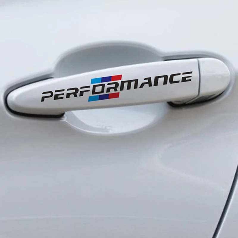 4 шт./компл. наклейка для украшения автомобильной дверной ручки декоративная