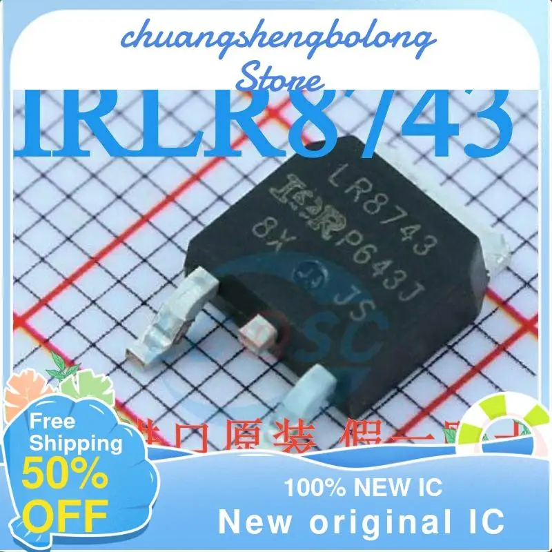 

10-200 шт. IRLR8743TRPBF новый оригинальный IC