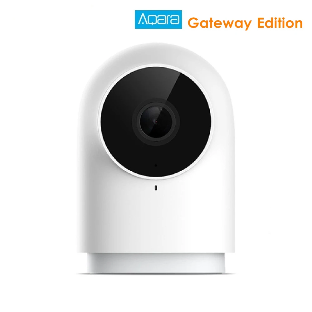 Aqara смарт-камера G2 Zigbee Gateway Edition 1080P с функцией ночного видения для домашней безопасности, умный комплект шлюза, концентратор, приложение, дистанционное управление - Цветной: Standard Version
