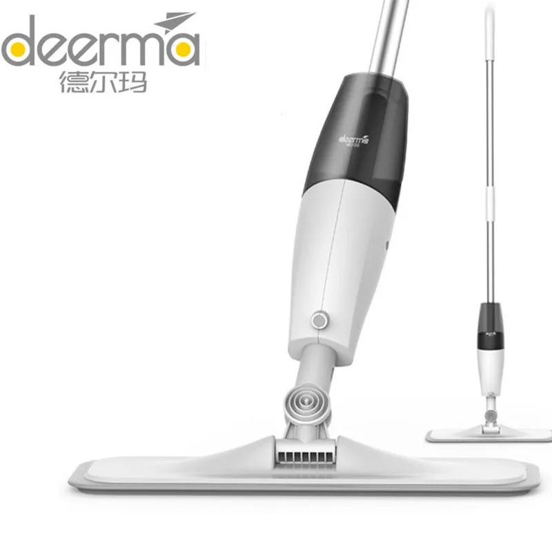 Швабра Xiaomi Mijia Deerma Spray Mop переносная швабра с распылителем воды вращение на 360