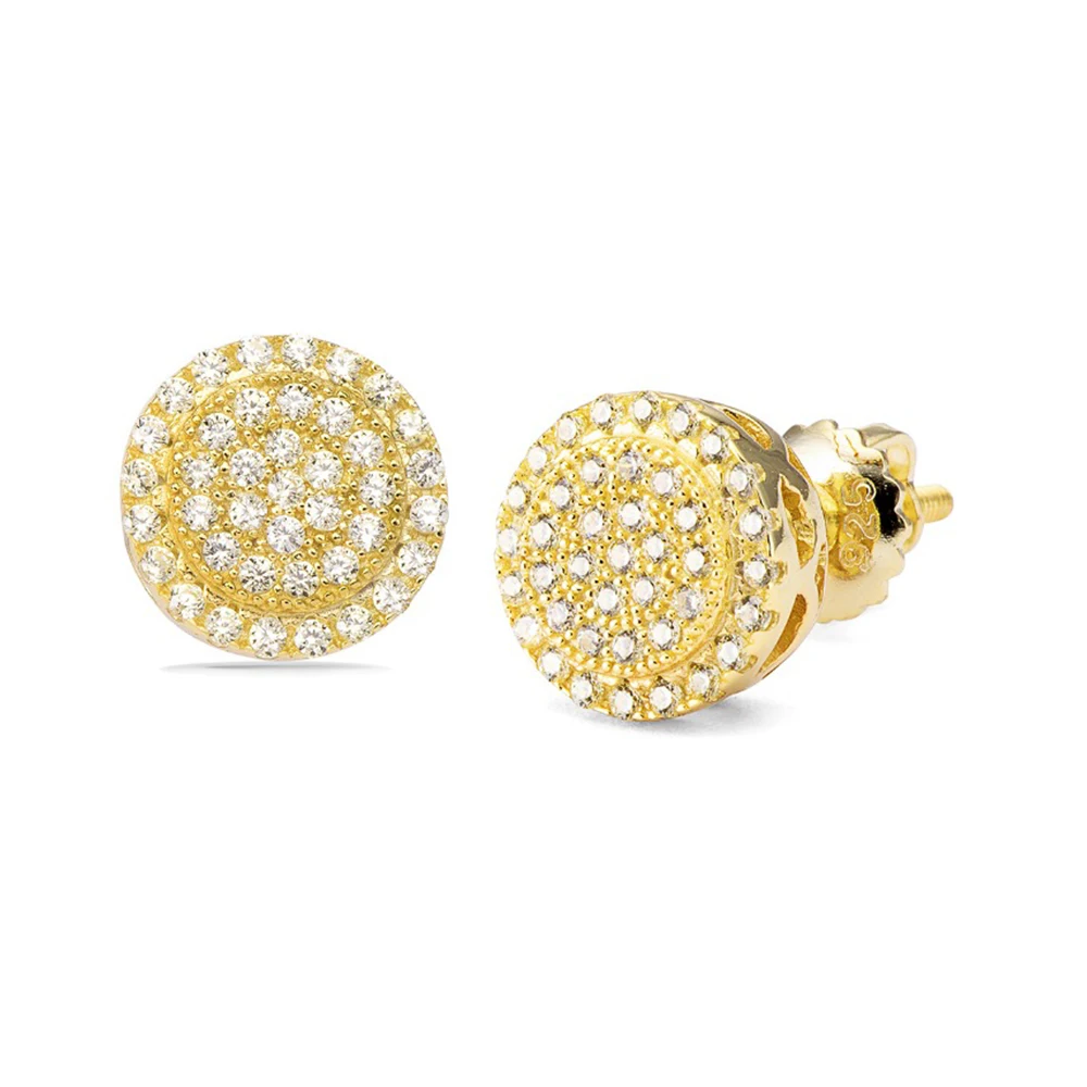 Серьги VANAXIN из серебра 925 пробы серьги гвоздики для мужчин и женщин модные