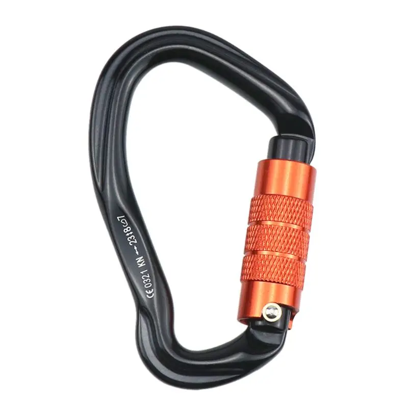 

23KN Climbing Carabiner Auto Locking and Heavy Duty Hook for Climbing Rappelling