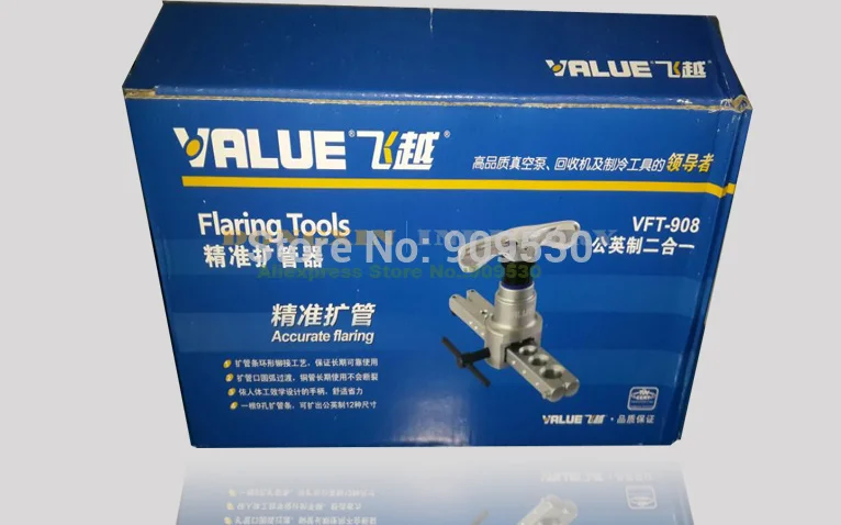 

VALUE 9 Diameter Flaring Tool Hole Meet Your Requirements Free Shipping New VFT-908 Metric and Inch Arrived