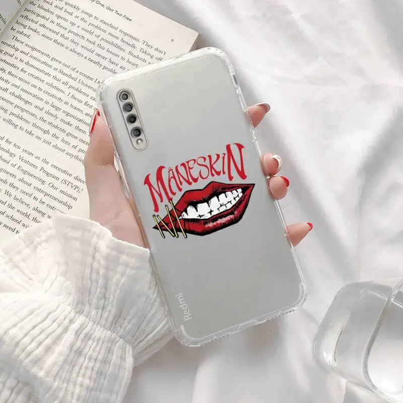 

Maneskin Phone Case Transparent For Xiaomi Redmi K30 10T 10X 9 9A 8 8A 7 7A 6 K40 T S PRO 5G