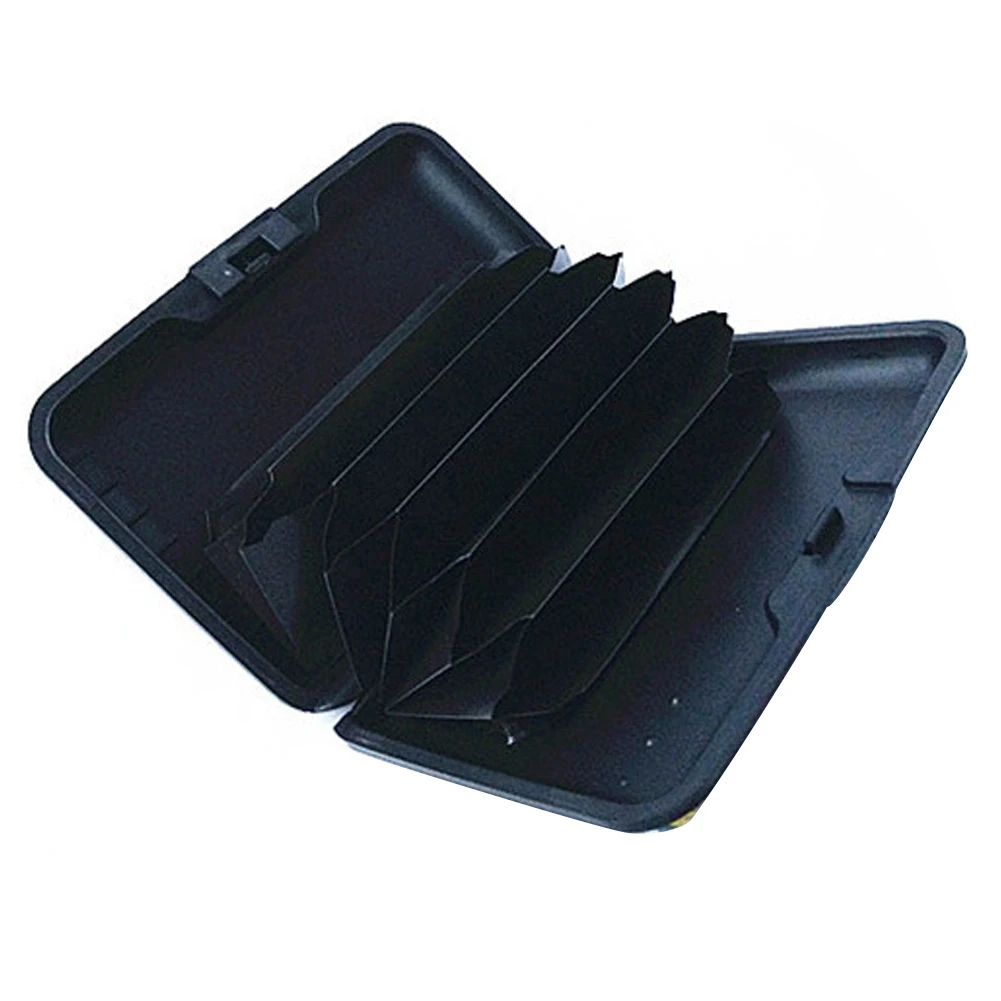 Модный держатель для удостоверения личности практичный алюминиевый Портативный