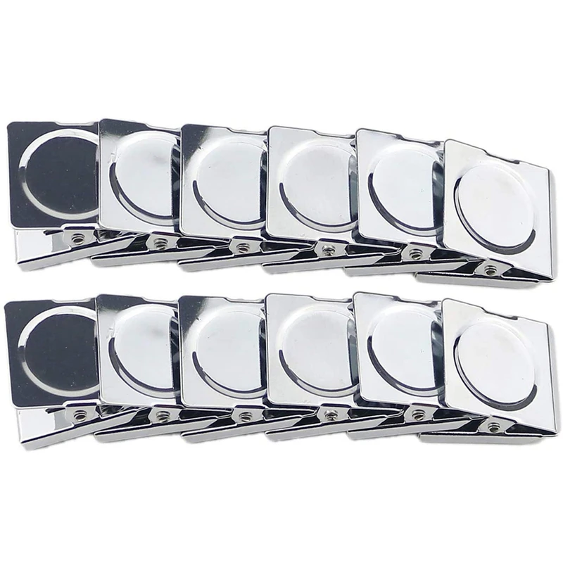 

netic Clip Stationery Ticket Holder, Fixed Clip Book Can Absorb Small Stainless Steel Clip, Multifunctional Office