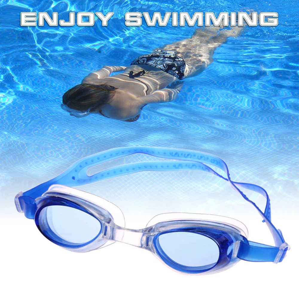 1 шт. профессиональные силиконовые очки для плавания анти туман УФ Силиконовая