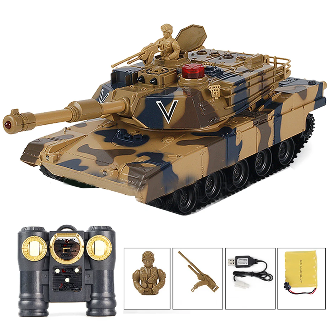

Лцф 1:24 2,4G американский M1A2 сплава модель военного танка инфракрасный боевой Р/У Танки игрушка с Звук дыма светильник эффект